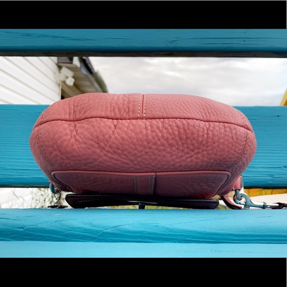 AUTHENTIC COACH HAMILTON F43057 LEATHER MESSENGER - Picture 16 of 16